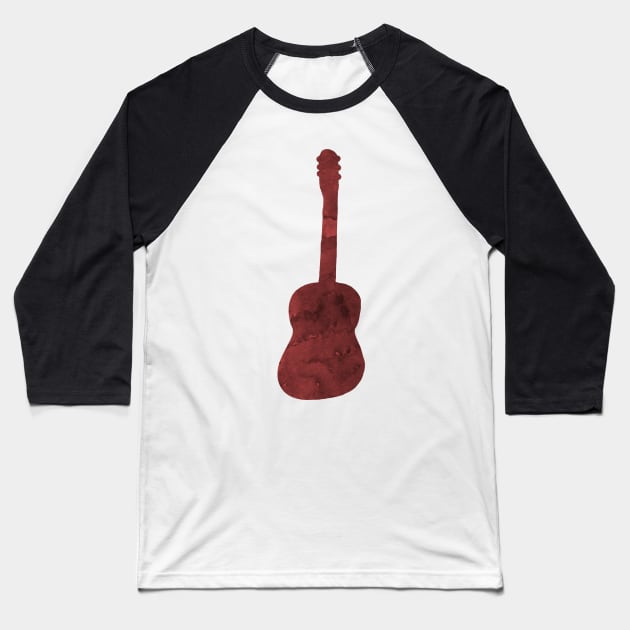 Guitar Baseball T-Shirt by BittenByErmines